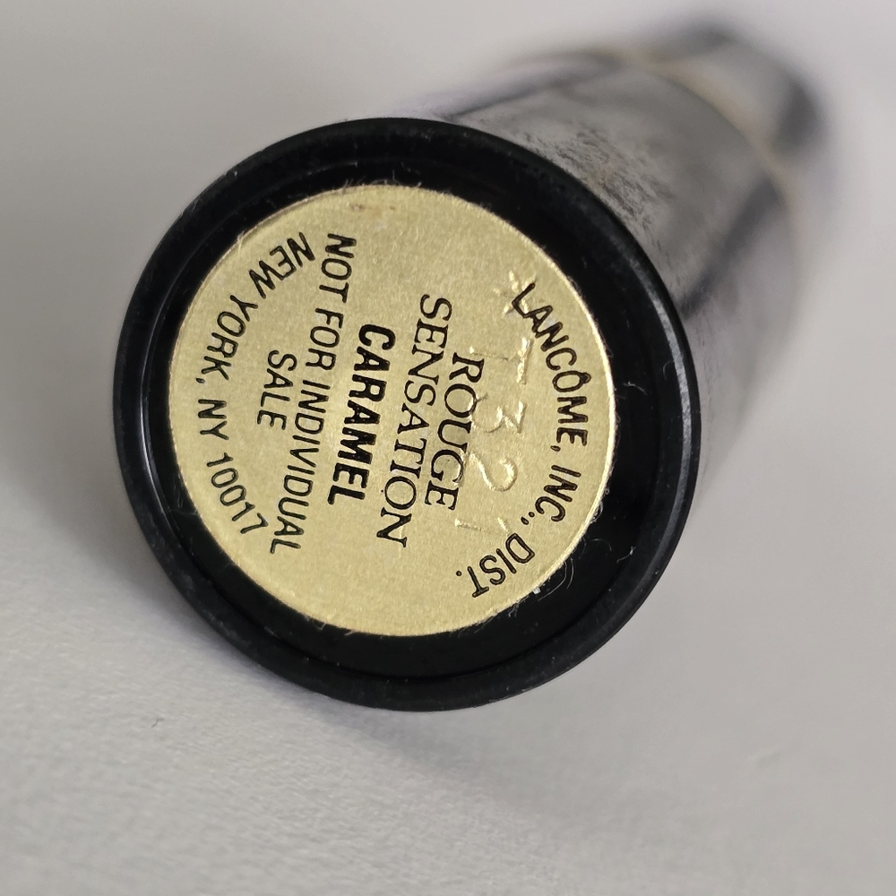 Vintage Lancôme Rouge Sensation Lipstick – Discontinued Shade Caramel - Picture 3 of 4